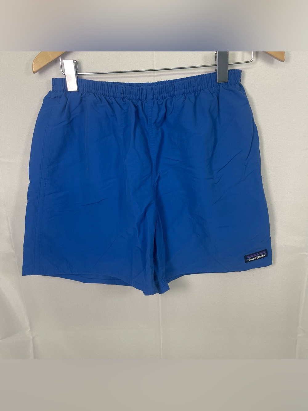 Patagonia Men’s Medium Bright Blue Elastic Waist Swim Shorts
